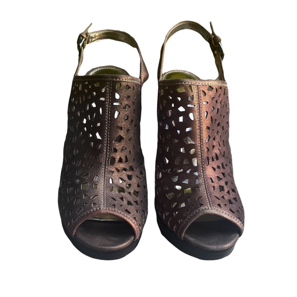 CALVIN KLEIN Pasha Dusty Leather Heel